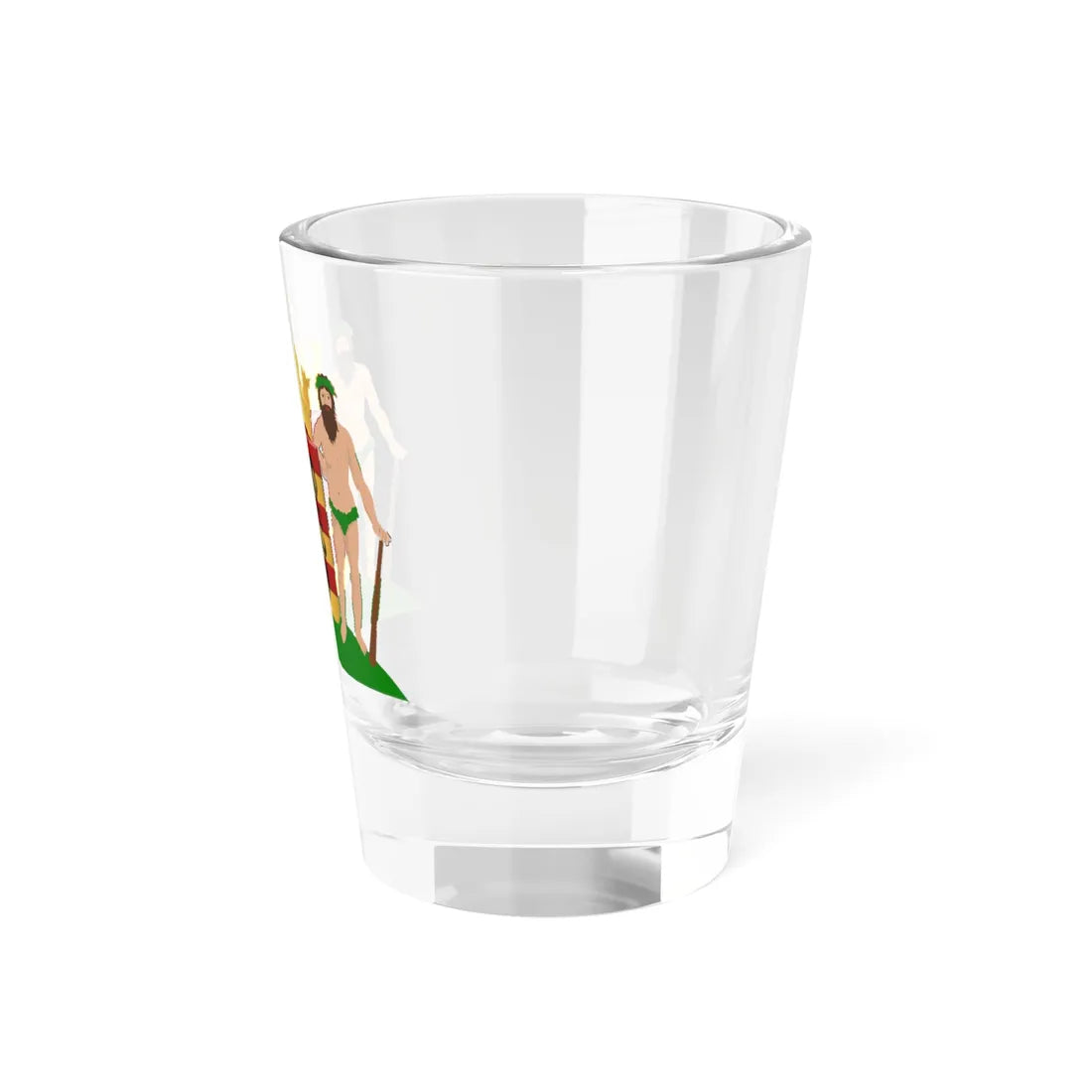 Oudenaarde wapen (Belgium) (Coat of Arms) Shot Glass 1.5oz - Go Mug Yourself