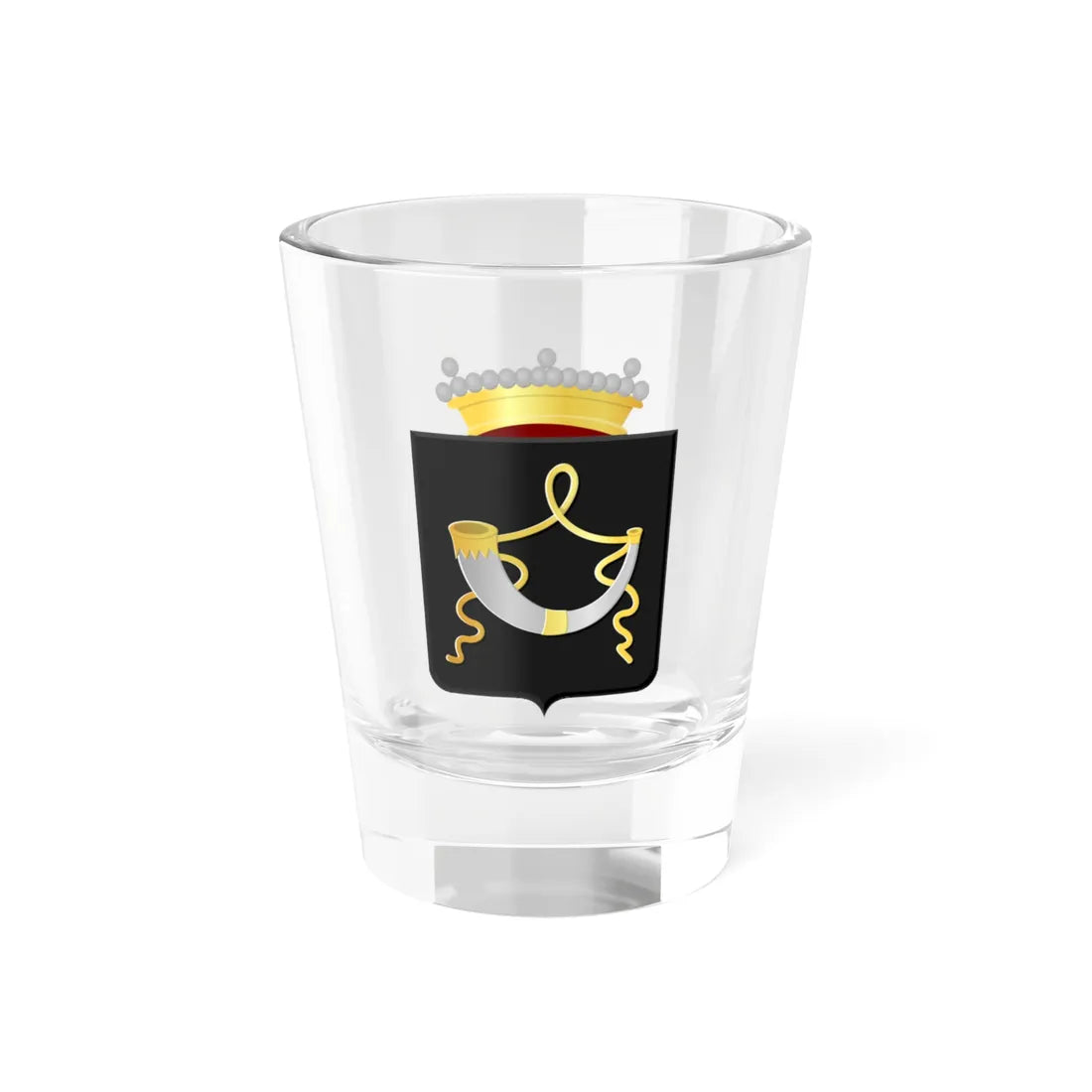 Oudenhoorn wapen (Netherlands) (Coat of Arms) Shot Glass 1.5oz 1.5oz - Go Mug Yourself