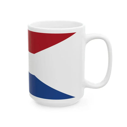 Oudst aanwezend Zeeofficier of Oudste Commandant (Netherlands) White Coffee Mug - Go Mug Yourself