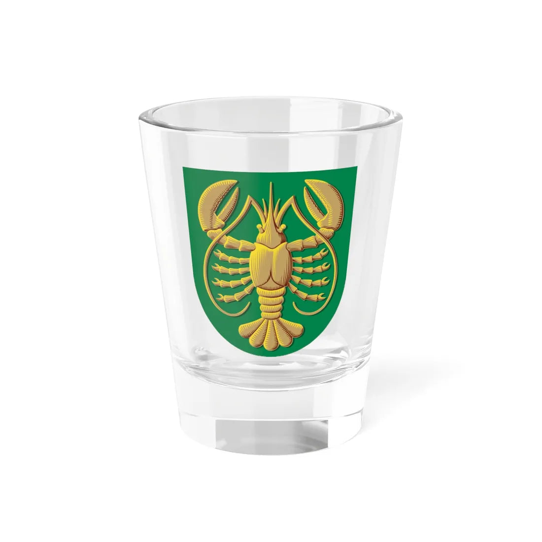 Oulainen.vaakuna (Finland) (Coat of Arms) Shot Glass 1.5oz 1.5oz - Go Mug Yourself