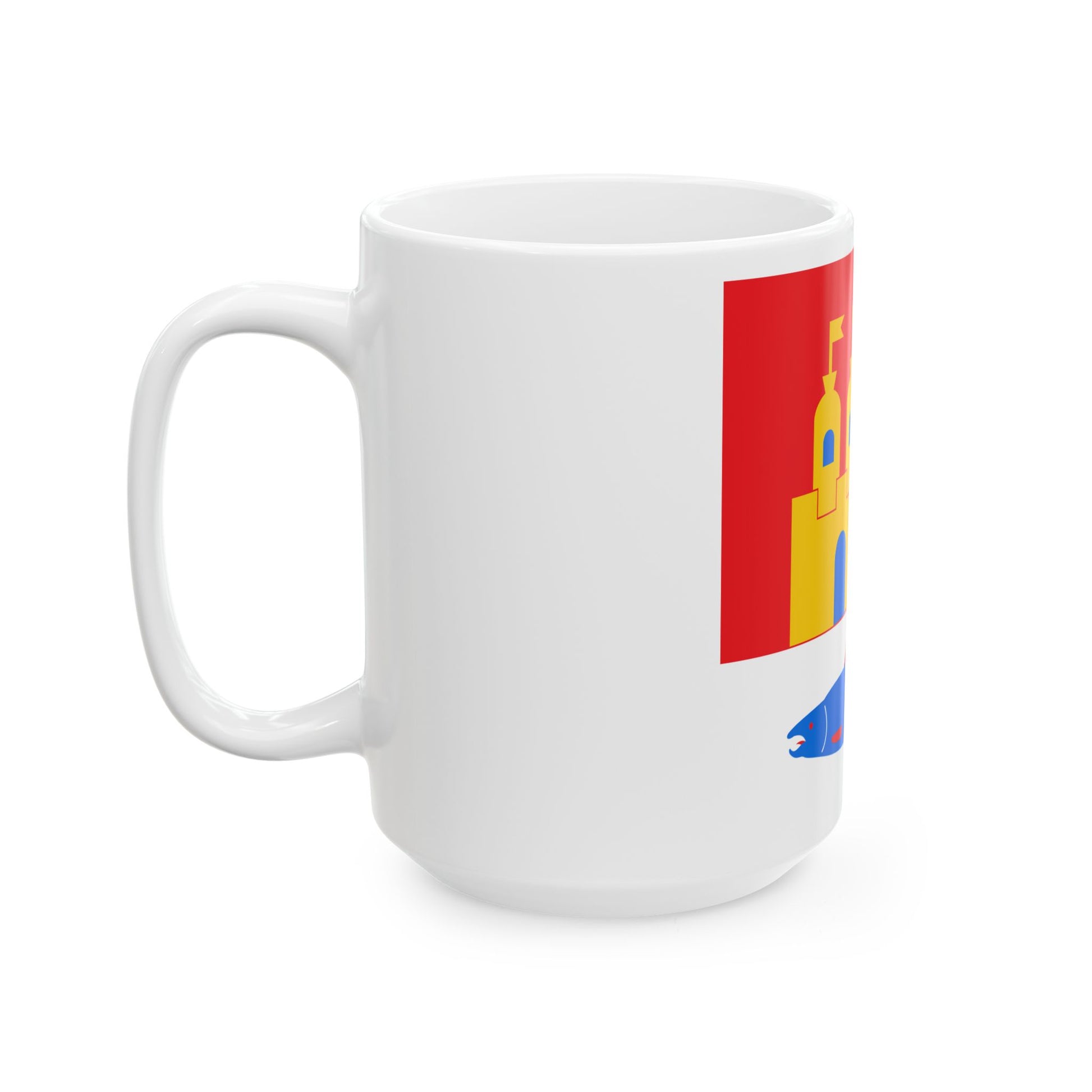 Oulu.lippu (Finland) White Coffee Mug-Go Mug Yourself