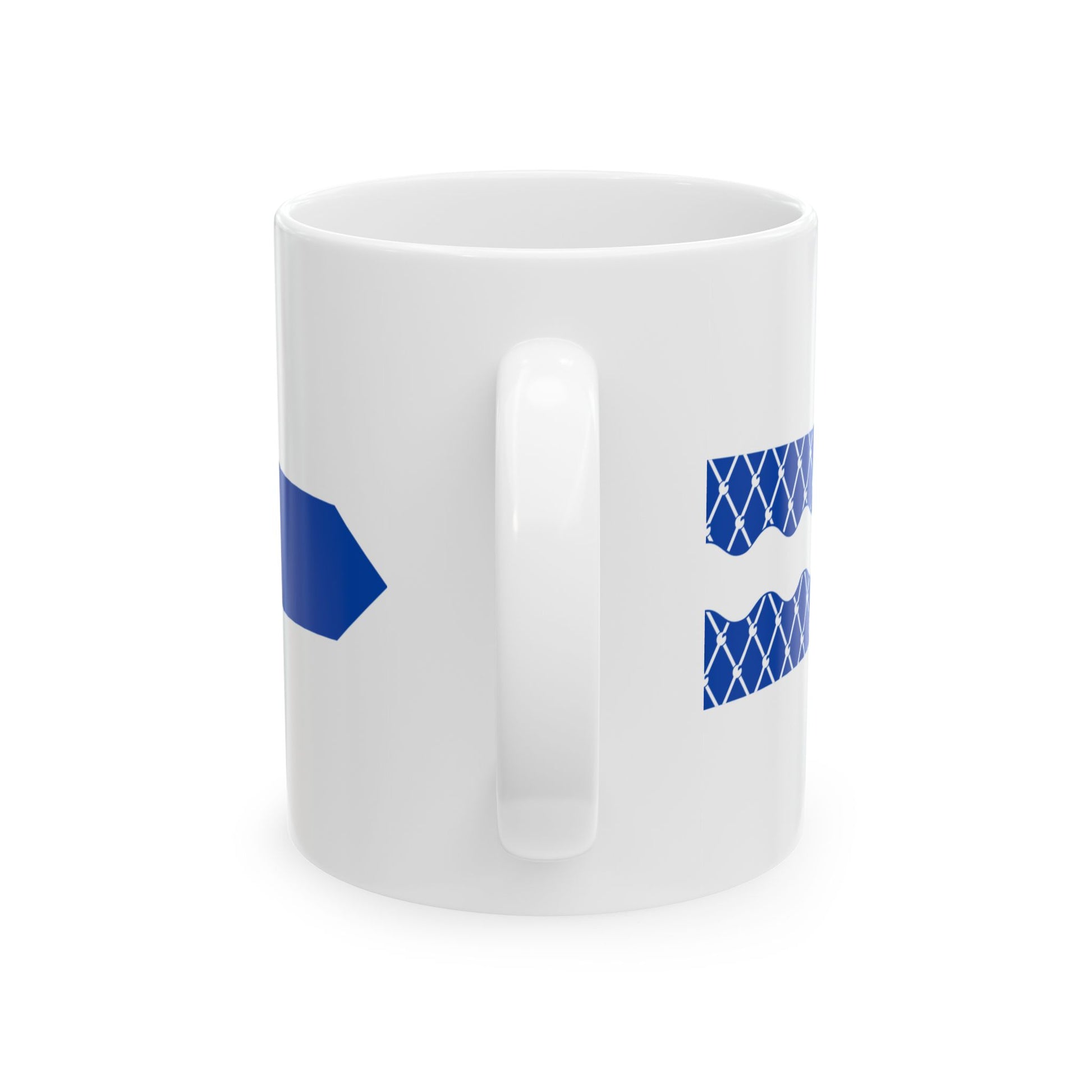 Oulujoki viiri (Finland) White Coffee Mug-Go Mug Yourself