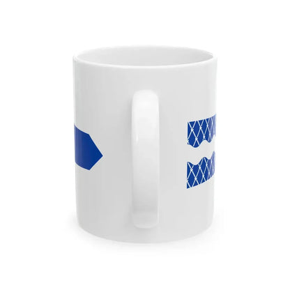 Oulujoki viiri (Finland) White Coffee Mug - Go Mug Yourself