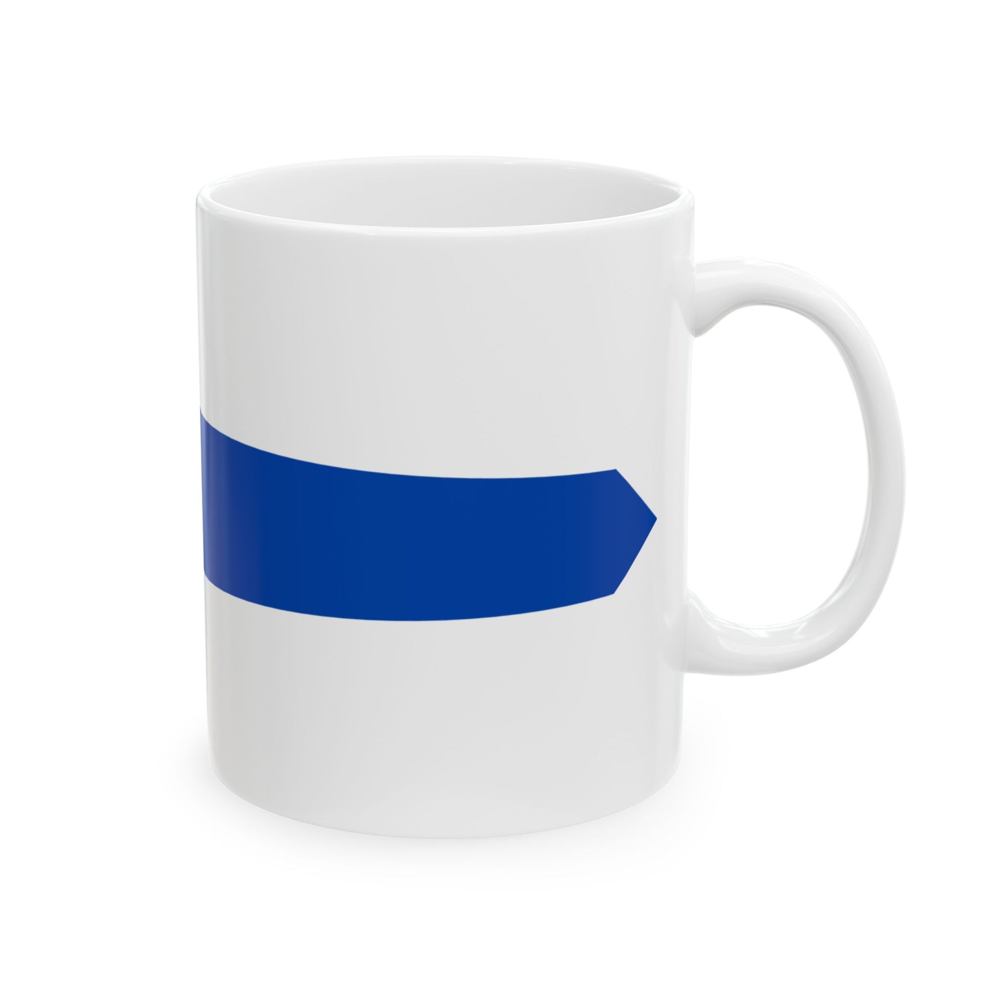 Oulujoki viiri (Finland) White Coffee Mug-Go Mug Yourself