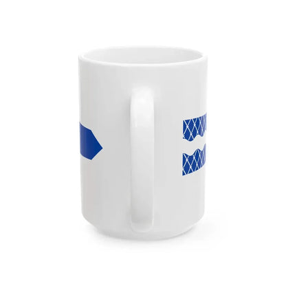 Oulujoki viiri (Finland) White Coffee Mug - Go Mug Yourself
