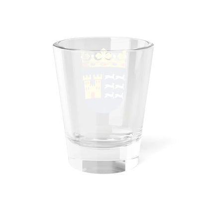 Oulun läänin vaakuna (Finland) (Coat of Arms) Shot Glass 1.5oz - Go Mug Yourself