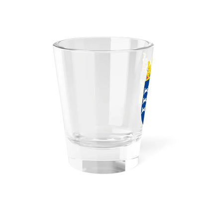 Oulun läänin vaakuna (Finland) (Coat of Arms) Shot Glass 1.5oz - Go Mug Yourself
