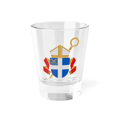 Oulun piispan vaakuna (Finland) (Coat of Arms) Shot Glass 1.5oz 1.5oz - Go Mug Yourself