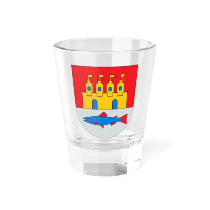 Oulu.vaakuna (Finland) (Coat of Arms) Shot Glass 1.5oz 1.5oz - Go Mug Yourself