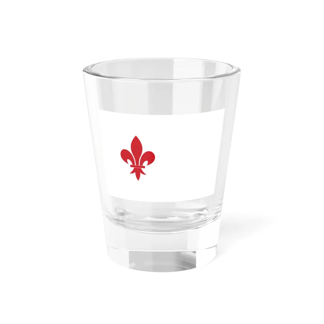 Oupeye vlag (Belgium) Shot Glass 1.5oz 1.5oz - Go Mug Yourself