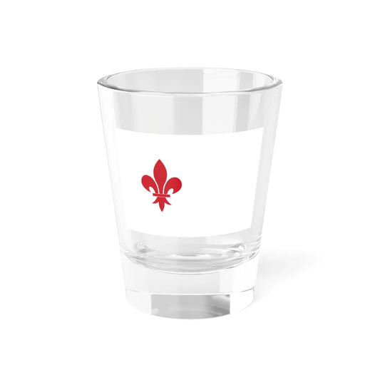 Oupeye vlag (Belgium) Shot Glass 1.5oz 1.5oz - Go Mug Yourself