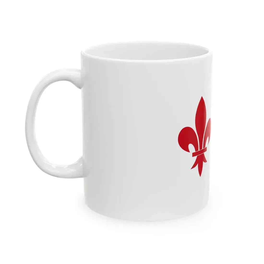 Oupeye vlag (Belgium) White Coffee Mug - Go Mug Yourself