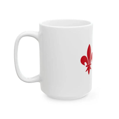 Oupeye vlag (Belgium) White Coffee Mug - Go Mug Yourself
