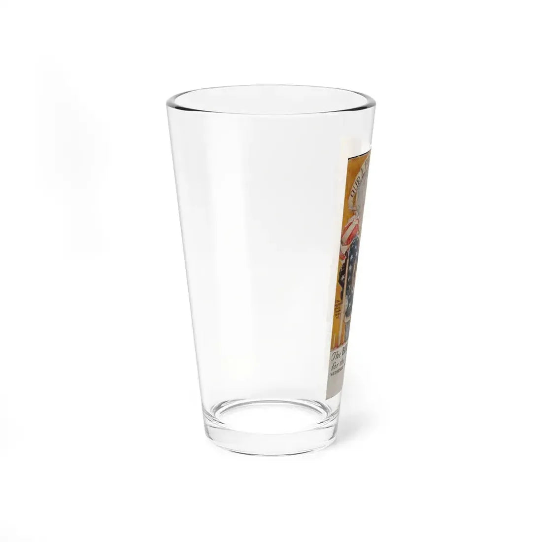 Our Presidents Birthday (Howard Chandler Christy, 1935) (Magazine Illustration) Pint Glass 16oz - Go Mug Yourself