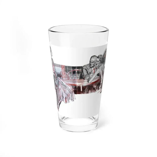 Out of Bounds, Ladies' Home Journal, December, 1931 (Magazine Illustration) Pint Glass 16oz 16oz - Go Mug Yourself