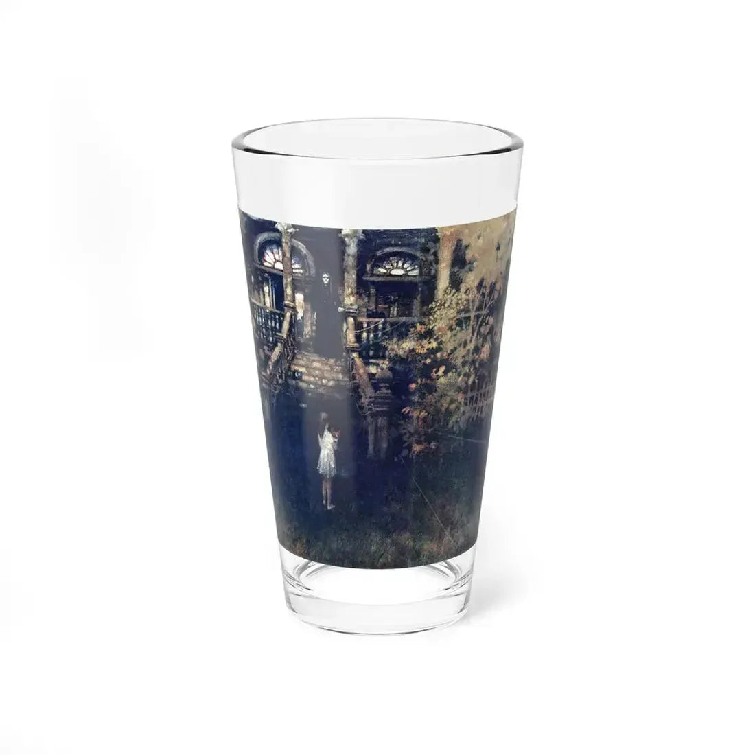 Out of Darkness, Redbook, October 1964 (Magazine Illustration) Pint Glass 16oz 16oz - Go Mug Yourself