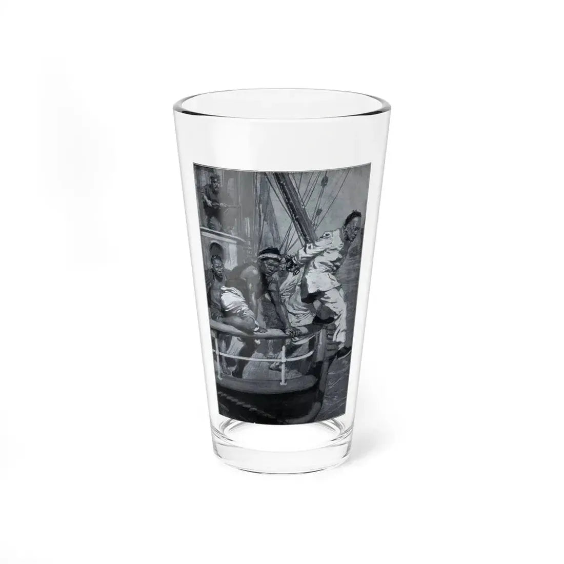 Out of the East, The Wide World, April 1913 (Magazine Illustration) Pint Glass 16oz 16oz - Go Mug Yourself