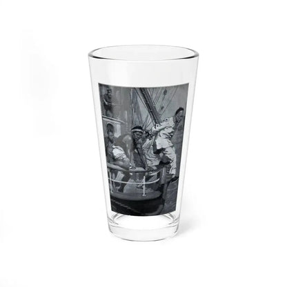 Out of the East, The Wide World, April 1913 (Magazine Illustration) Pint Glass 16oz 16oz - Go Mug Yourself