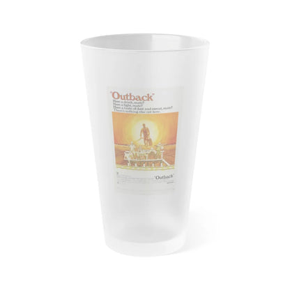 OUTBACK (WAKE IN FRIGHT) 1971 Movie Poster - Frosted Pint Glass 16oz-16oz-Frosted-Go Mug Yourself