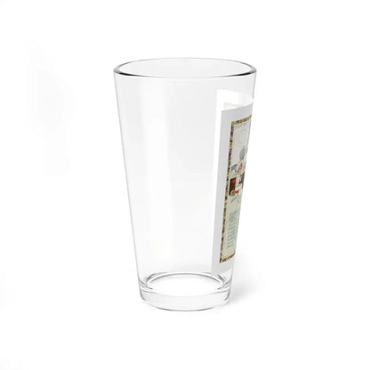 Ovaltine Tonic Food Beverage advt by Gladys Peto, 1924 (Magazine Illustration) Pint Glass 16oz - Go Mug Yourself