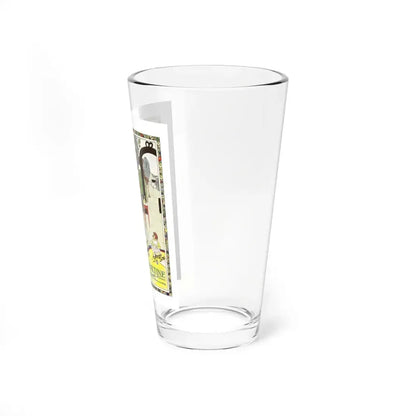 Ovaltine Tonic Food Beverage advt by Gladys Peto, 1924 (Magazine Illustration) Pint Glass 16oz - Go Mug Yourself