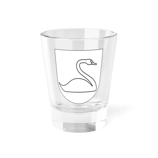Ovanåker socken vapen (Sweden) (Coat of Arms) Shot Glass 1.5oz 1.5oz - Go Mug Yourself