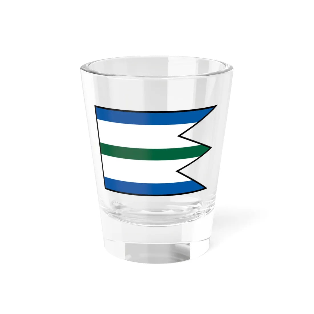 Ovciarsko Zilina Flag (Slovakia) Shot Glass 1.5oz 1.5oz - Go Mug Yourself