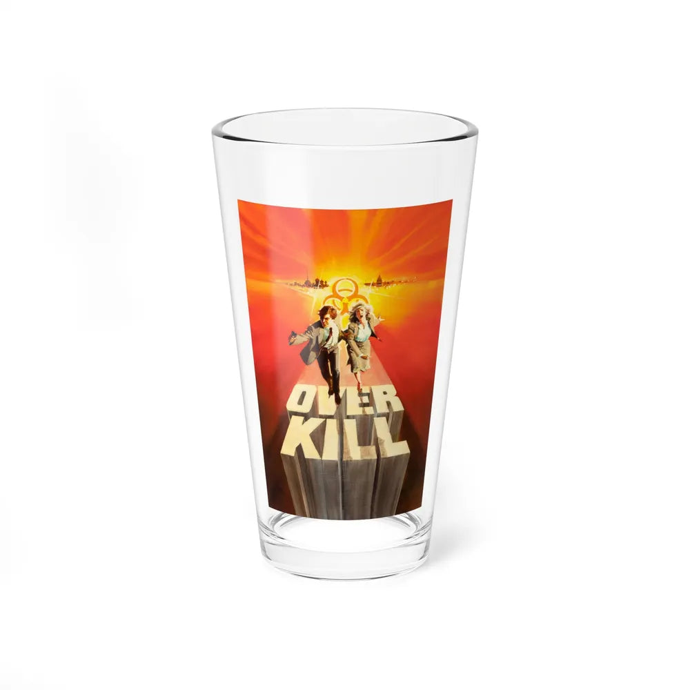 Over Kill, paperback cover - Pint Glass 16oz-16oz-Go Mug Yourself