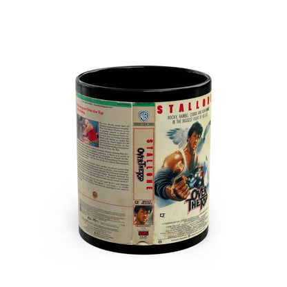 OVER THE TOP (VHS COVER) - Black Coffee Mug 11oz - Go Mug Yourself