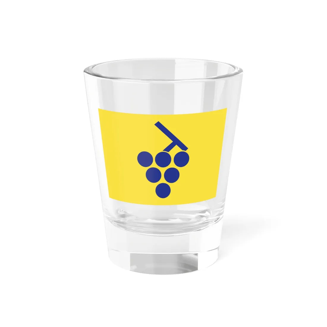 Overijse vlag (Belgium) Shot Glass 1.5oz 1.5oz - Go Mug Yourself