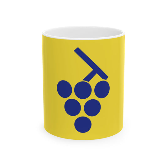 Overijse vlag (Belgium) White Coffee Mug-11oz-Go Mug Yourself