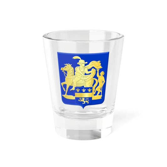 Overijse wapen (Belgium) (Coat of Arms) Shot Glass 1.5oz 1.5oz - Go Mug Yourself
