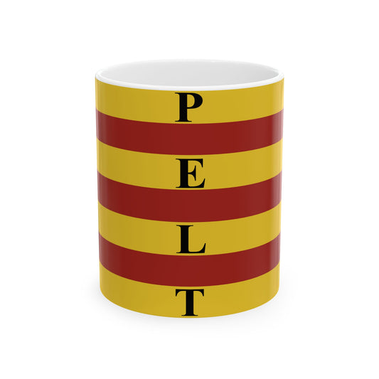 Overpelt vlag (Belgium) White Coffee Mug-11oz-Go Mug Yourself