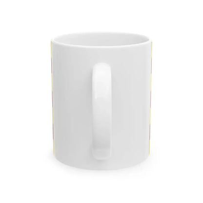Overpelt vlag (Belgium) White Coffee Mug - Go Mug Yourself
