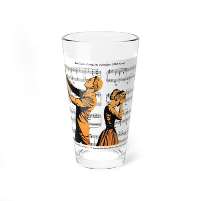 Overture to Youth (3), Redbook, February 1952 (Magazine Illustration) Pint Glass 16oz 16oz - Go Mug Yourself