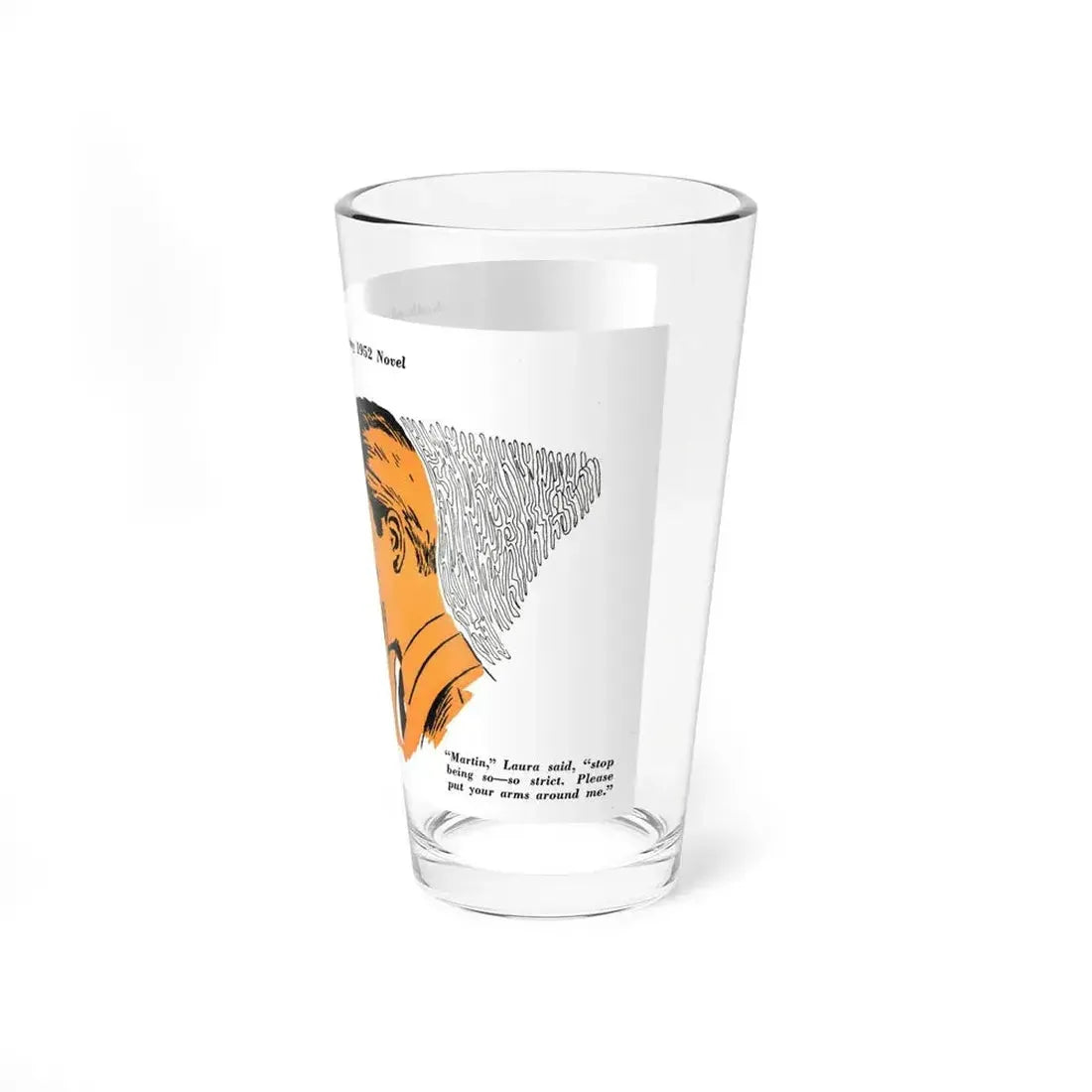 Overture to Youth (5), Redbook, February 1952 (Magazine Illustration) Pint Glass 16oz - Go Mug Yourself