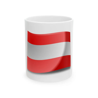 Oxygen apps Austria (Austria) White Coffee Mug 11oz - Go Mug Yourself