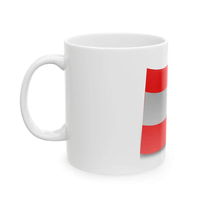 Oxygen apps Austria (Austria) White Coffee Mug - Go Mug Yourself
