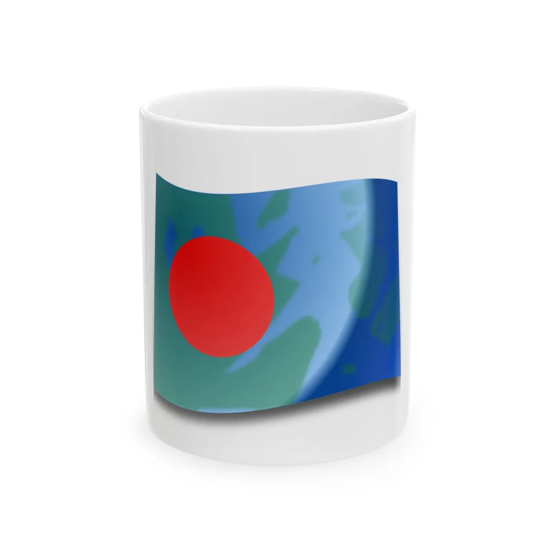 Oxygen apps Bangladeshian (Bangladesh) White Coffee Mug 11oz - Go Mug Yourself