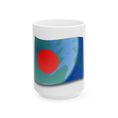 Oxygen apps Bangladeshian (Bangladesh) White Coffee Mug 15oz - Go Mug Yourself