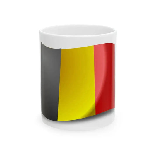 Oxygen apps Belgian (Belgium) White Coffee Mug 11oz - Go Mug Yourself