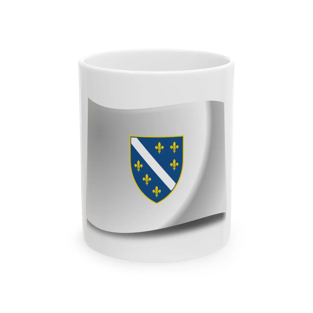 Oxygen apps Bosnia  Herzegonina (Bosnia and Herzegovina) White Coffee Mug 11oz - Go Mug Yourself