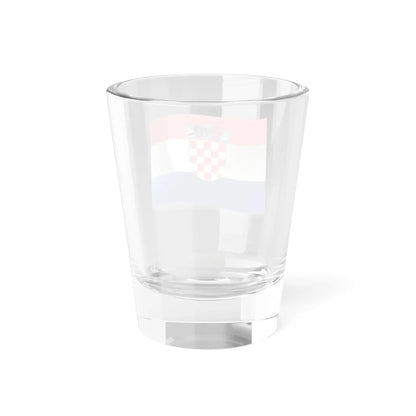 Oxygen apps Croatia (Croatia) Shot Glass 1.5oz - Go Mug Yourself