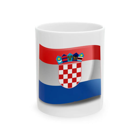 Oxygen apps Croatia (Croatia) White Coffee Mug 11oz - Go Mug Yourself