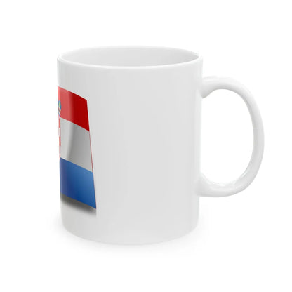 Oxygen apps Croatia (Croatia) White Coffee Mug - Go Mug Yourself
