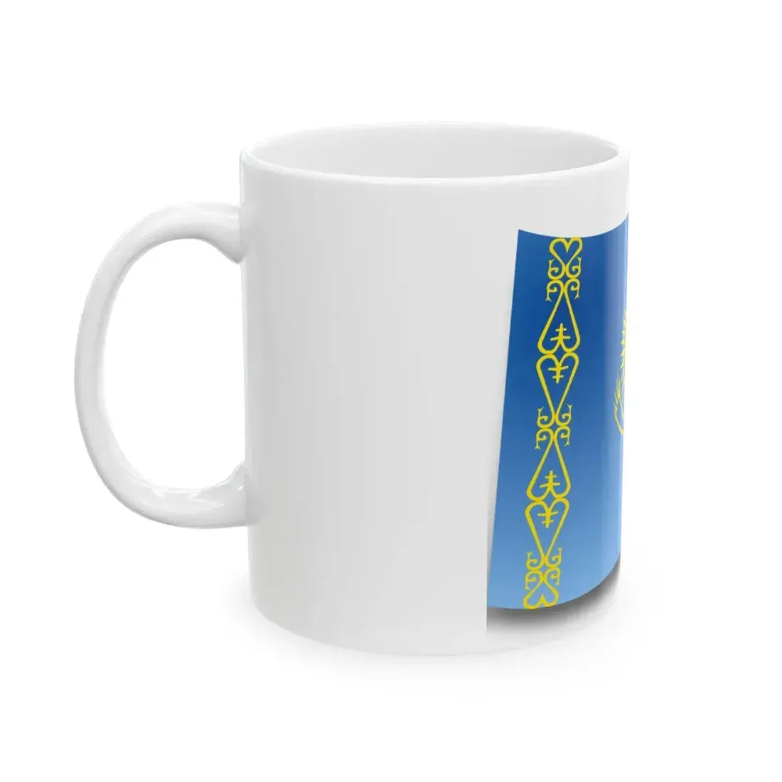 Oxygen apps Kazakhstan (Kazakhstan) White Coffee Mug - Go Mug Yourself