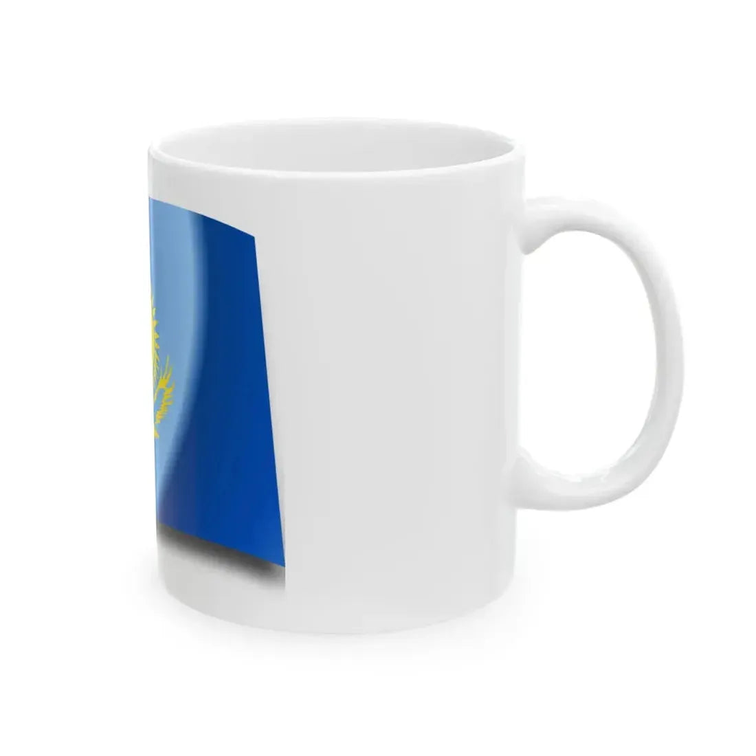 Oxygen apps Kazakhstan (Kazakhstan) White Coffee Mug - Go Mug Yourself