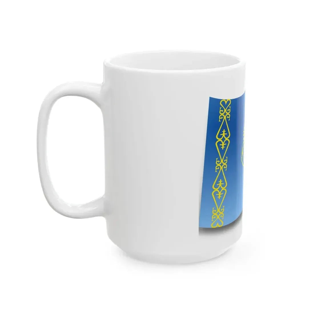 Oxygen apps Kazakhstan (Kazakhstan) White Coffee Mug - Go Mug Yourself