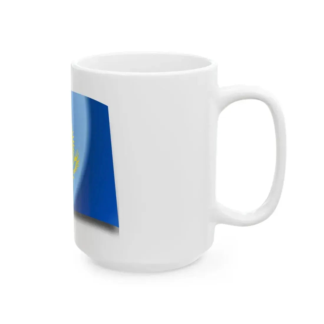 Oxygen apps Kazakhstan (Kazakhstan) White Coffee Mug - Go Mug Yourself