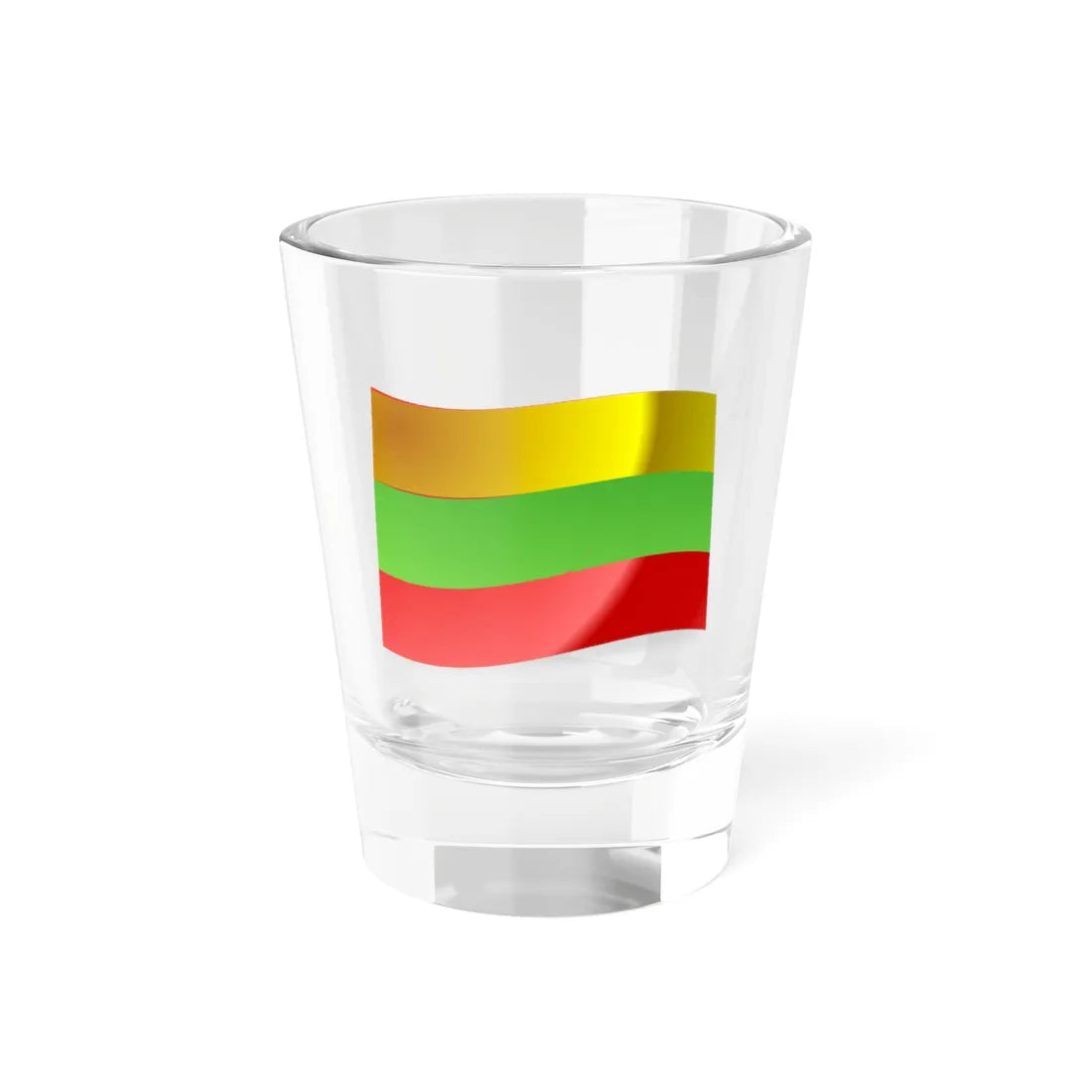 Oxygen apps Lithuanian (Lithuania) Shot Glass 1.5oz 1.5oz - Go Mug Yourself